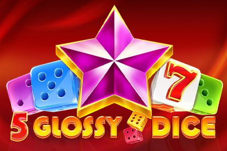 5 Glossy Dice